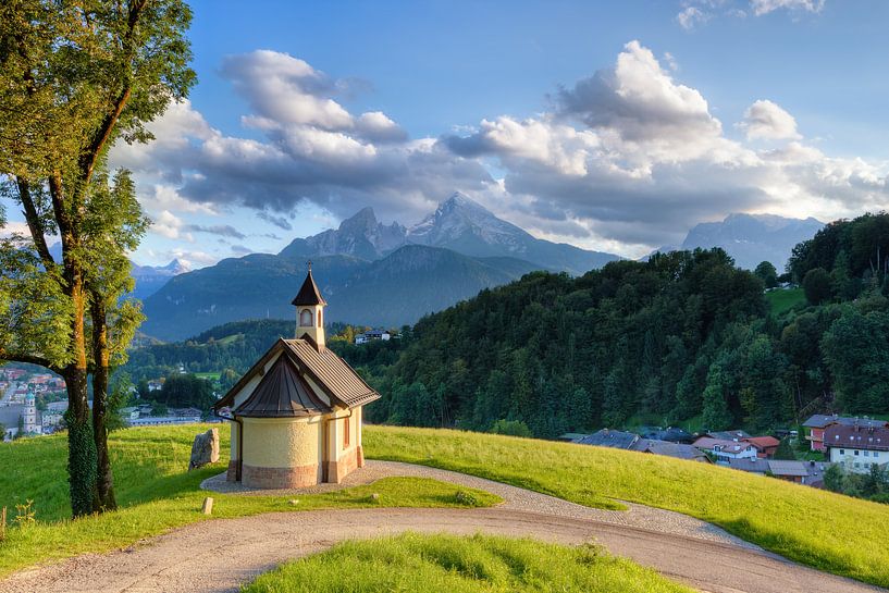 Berchtesgaden Kapelle am Lockstein von Michael Valjak