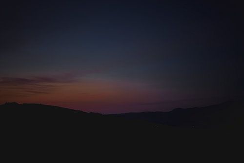 Nachthimmel in der Toskana