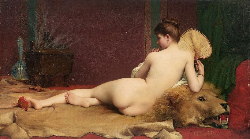 Jules-Joseph Lefebvre - Odalisque by Peter Balan