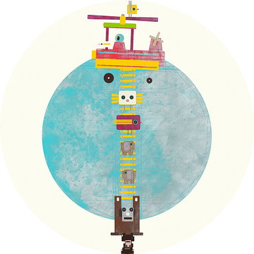 Helicopter Heel Hoog met dieren