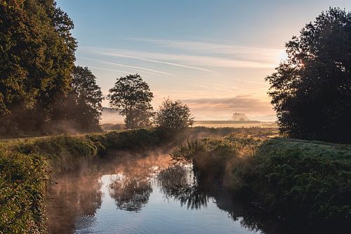 Lever de soleil à Langdorp