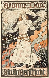 Jeanne d'Arc-Sarah Bernhardt (1889-1894) von Eugène Grasset