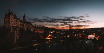 Sigmaringen Castle by night