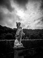 Statue dans le jardin de sculptures