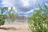 Donkere wolken op Bonaire