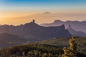 Coucher de soleil de Pico de las Nieves