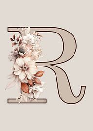 Initiale bohème : R - Mix &amp ; Match sur Digital Art Lover