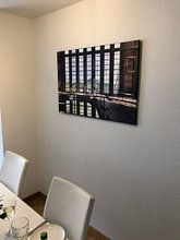 Kundenfoto: Symmetrie Fenster von Sven van der Kooi (kooifotografie), auf leinwand
