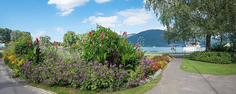 Kuurpark Bad Wiessee, Tegernsee, met bloembedden van SusaZoom