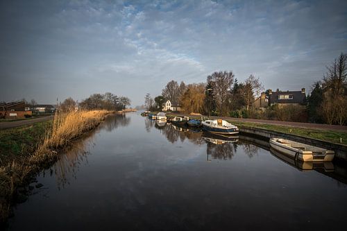 Uitzicht over het water