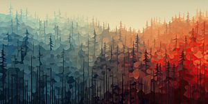 Forêt abstraite