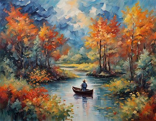 A quiet drive in autumn