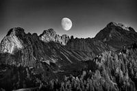Moonrise in Bürserberg