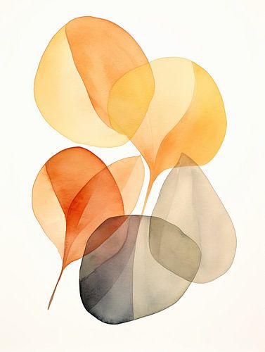 Abstract Botanical Art - Blätter
