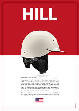 Phil Hill Racing Helmet by Theodor Decker