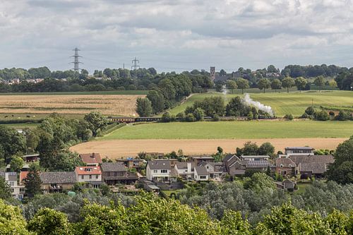 Stoomtreintje door zuid-Limburg