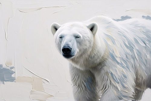 Kalmte van een ijsbeer