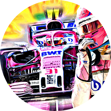 Esteban Ocon #31 van DeVerviers