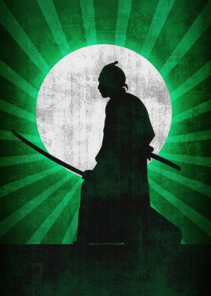 Silhouette de samouraï V3 par artisticdesign1903