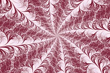 Fractale organique et colorée - Art mathématique