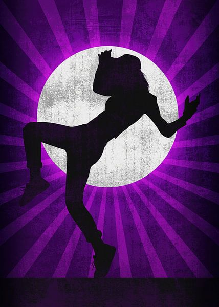 Tanz-Silhouette V6 von artisticdesign1903