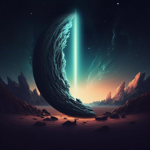 Leuchtfeuer des Halbmondhimmels