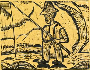 Der Fischer, Ernst Ludwig Kirchner 1923