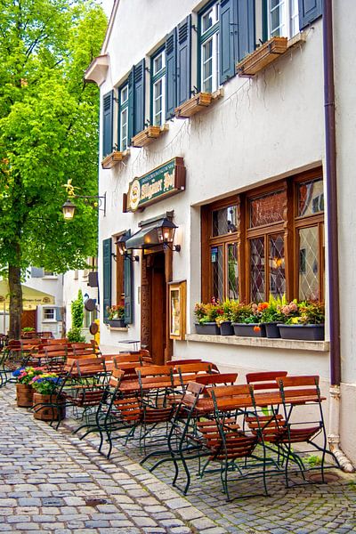 D - Ulm : Small beer garden von Photoart-Naegele