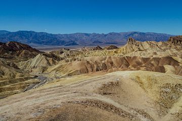 Zabriskie Point im Death Valley Nationalpark von Easycopters