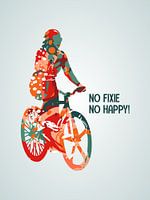 Kein Fixie, keine fröhliche Radfahrkunst