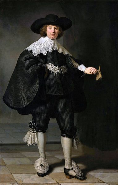 Marten Soolmans par Rembrandt van Rijn sur Marieke de Koning