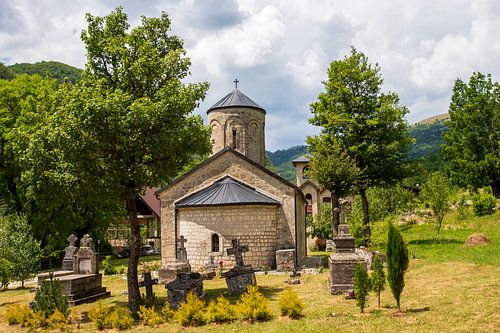 Podmalinsko Monastery in Montenegro by Antwan Janssen
