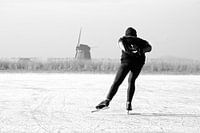 Traditioneel winters tafereel