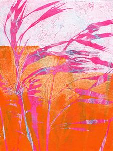 Sommerliche Brise in der Wiese