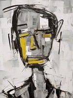 Abstract Van Een Man Stijl Abstract