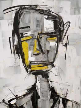 Abstrakt eines Mannes Stil Abstrakt