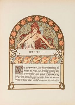 Ilsee. Prinses van Tripoli (1901) door Alphonse Mucha van Peter Balan