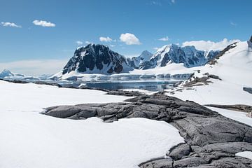Antarctica Ongerepte Sneeuw- en Berglandschap van Nancy Pauwels Photo