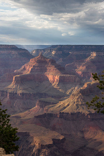 Gelaagd Landschap in de Grand Canyon