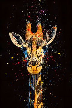 Giraffe art