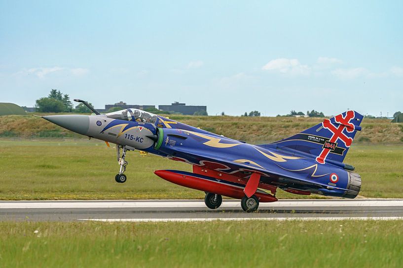 Dassault Mirage 2000C &quot;Gusto 80&quot;. par Jaap van den Berg