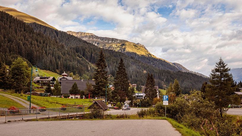 Le village de Brand dans le Brandnertal par Rob Boon