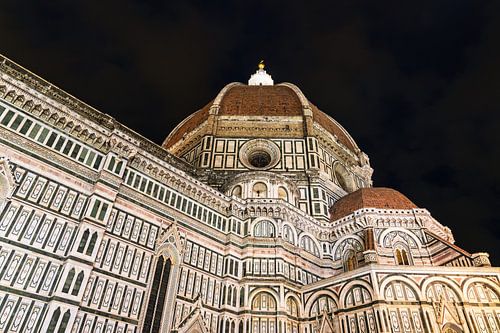 Gezicht op de kathedraal van Santa Maria del Fiore in Florence, Italië.