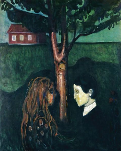 Auge in Auge - Edvard Munch von Accessible Art