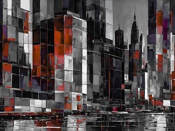 New York door een Kubistische Lens