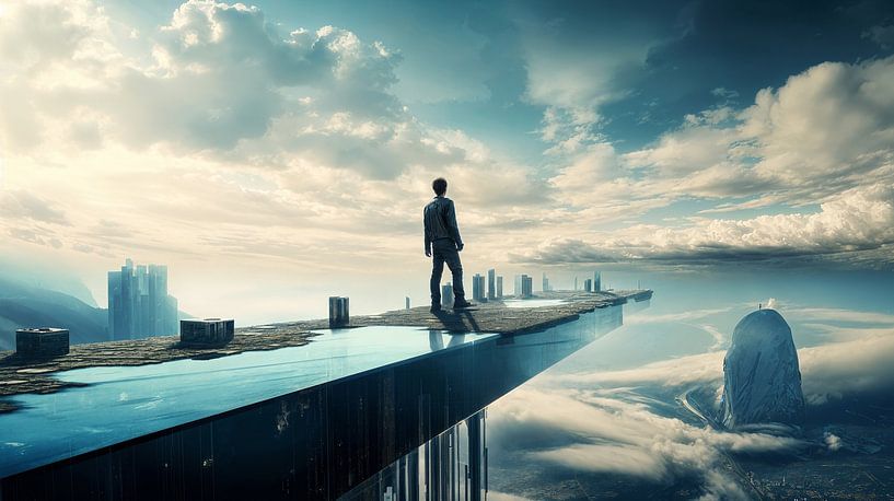 On the Platform of the Future by Eva Lee