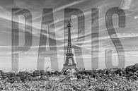 PARIS Skyline von Melanie Viola Miniaturansicht