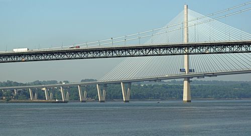De Queensferry Crossing is een verkeersbrug in Schotland.