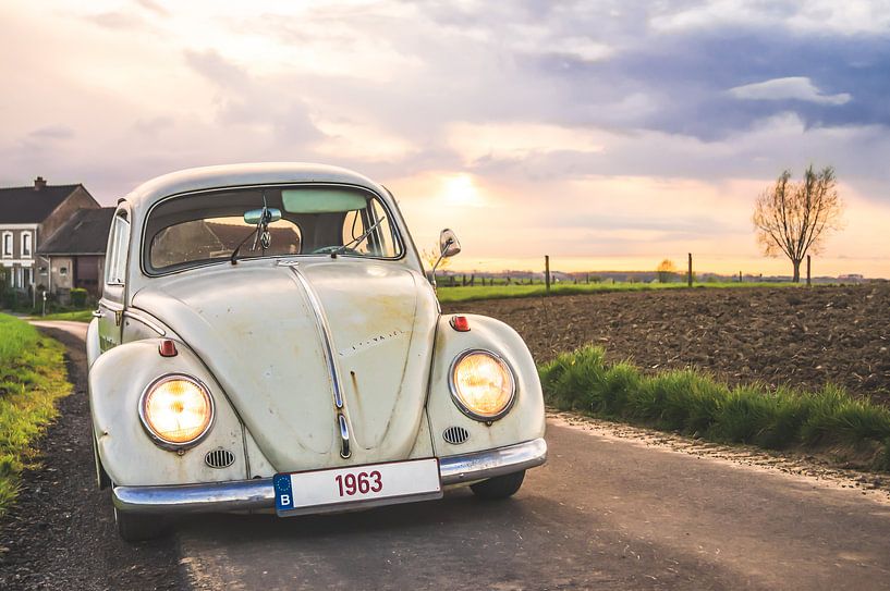 Volkswagen Kever 1963 van Davy Vernaillen