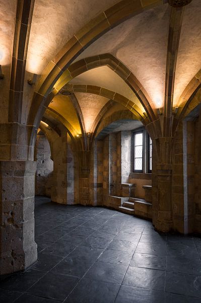 Lichtinval Kasteel Vianden van Danny den Breejen